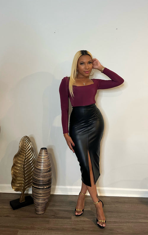 Angie Split Skirt