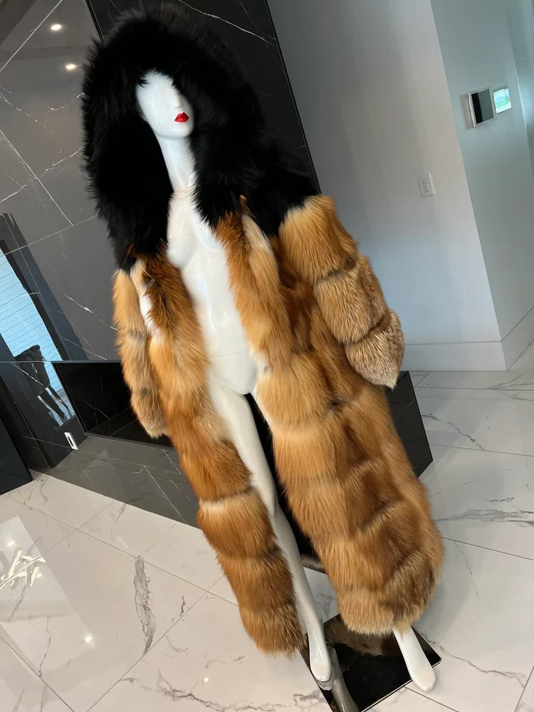 6in1 AALIYAH COAT
Colour: natural red fox and black
Size: 1X